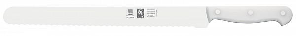 Нож для нарезки Icel 30см с волнистым лезвием TECHNIC белый 27200.8612000.300 фото